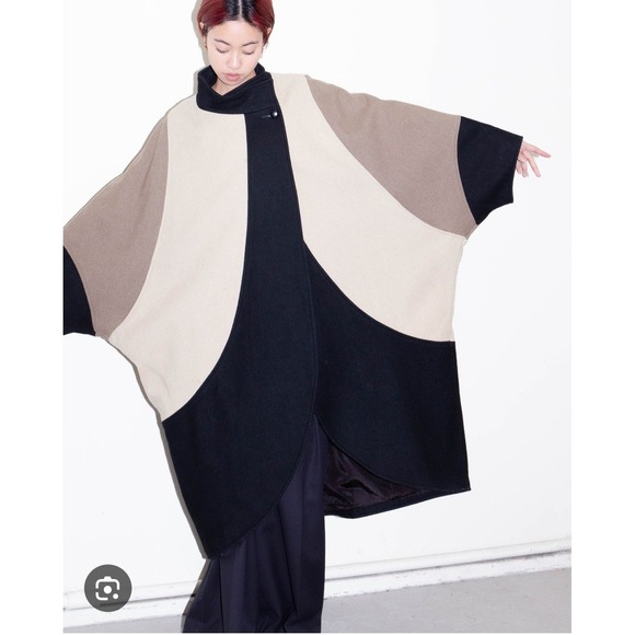 Boho Imports Jackets & Blazers - Vintage Wool Parka Coat Eccentric Boho One Size